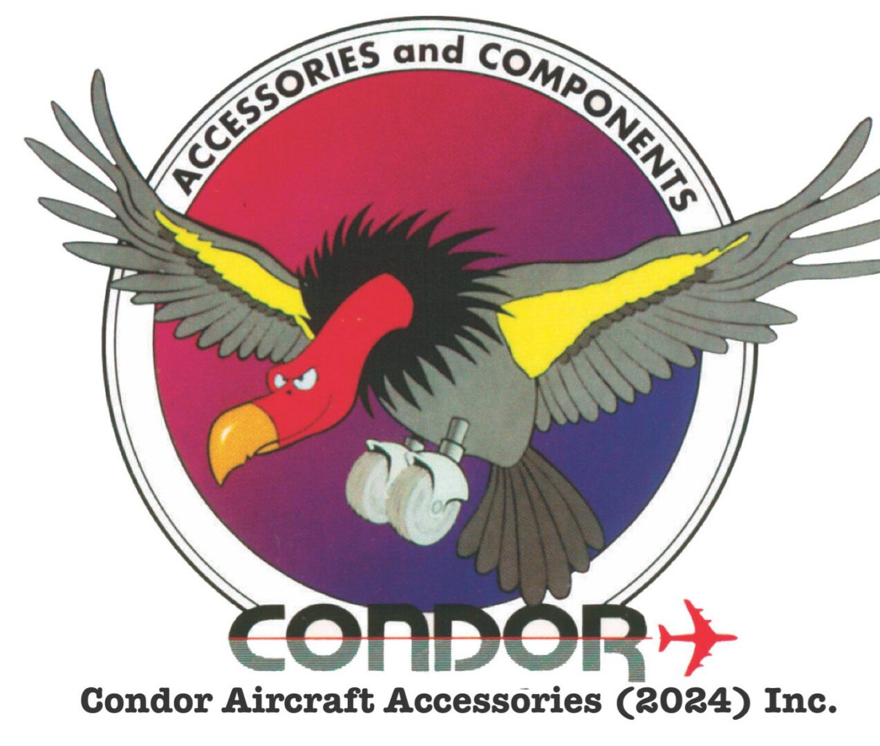 Condor Aircraft Accessories logo with a bird.